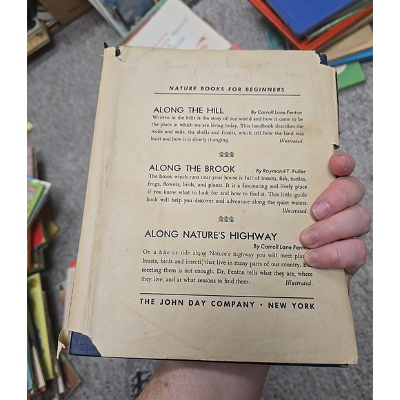 VTG 1950 Worlds in the Sky by Carroll Lane & Mildred Adams Fenton Hardcover Book - Picture 3 of 5